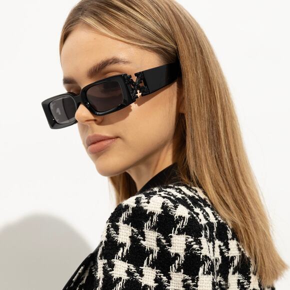 New, OFF-WHITE Sunglasses Roma OERI098 1007 Authentic - Picture 1 of 14